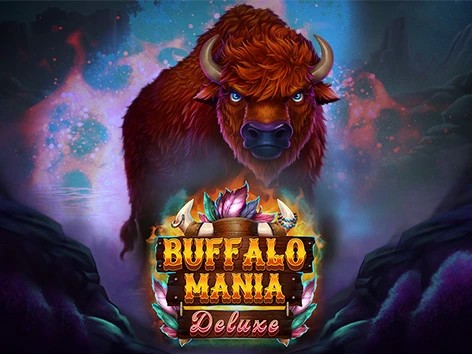 Enjoy Buffalo Mania Deluxe by Light &amp; Wonder – logo hosted on casino-rewards.sk