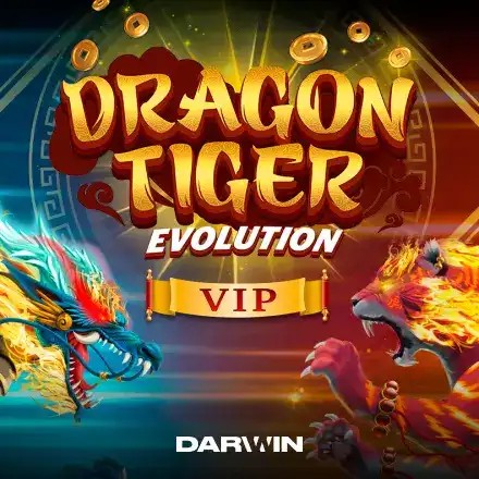 Dragon Tiger Evolution VIP online game logo by Darwin Gaming on casino-rewards.sk