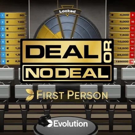 Enjoy First Person Deal or No Deal by Evolution – logo hosted on casino-rewards.sk