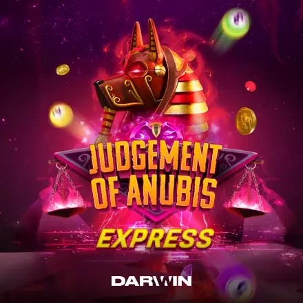 Judgement of Anubis Express logo – Lottery by Darwin Gaming at rewards-casino