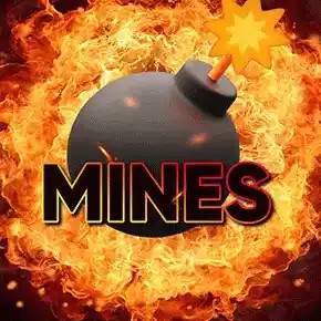 Mines by Turbo Games, showcased at casino-rewards.sk – game logo