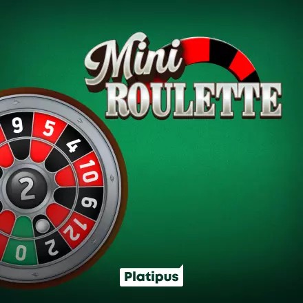 Mini Roulette game by Platipus – logo hosted on rewards-casino