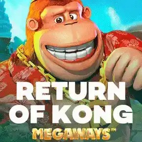 Official Megaways logo: Return of Kong Megaways by Blueprint Gaming at rewards-casino