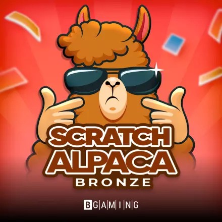 Enjoy Scratch Alpaca Bronze by BGAMING – logo hosted on casino-rewards.sk