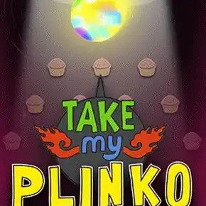 Take My Plinko slot logo by Turbo Games at rewards-casino