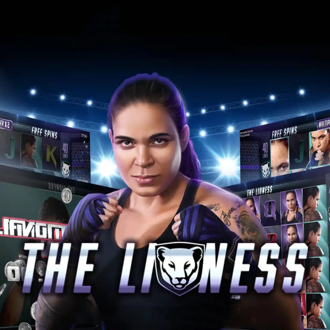 The Lioness slot icon by MGA Games, available at rewards-casino