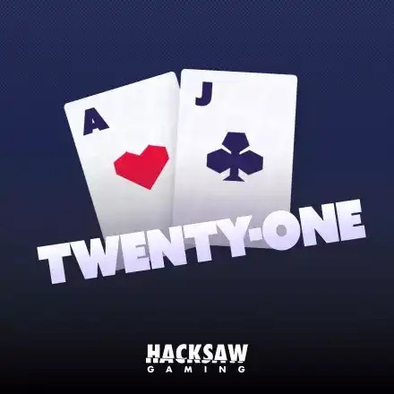 Twenty-One logo by Hacksaw Gaming rewards-casino
